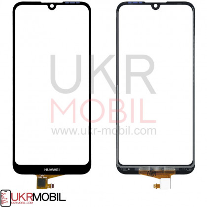 Сенсор (тачскрин) Huawei Y6 2019 (MRD-LX1, MRD-LX3), Y6 Prime 2019, Y6 Pro 2019, Black - ukr-mobil.com