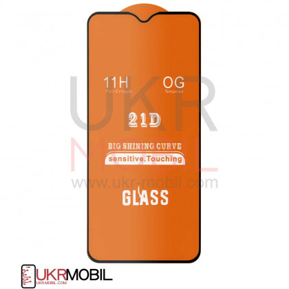 Защитное стекло Samsung A205 Galaxy A20 2019, Full Glue 2.5D, Black - ukr-mobil.com