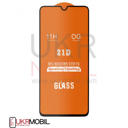 Защитное стекло Samsung A705 Galaxy A70, Full Glue 2.5D, Black - ukr-mobil.com