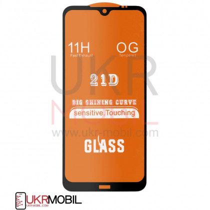 Защитное стекло Xiaomi Redmi Note 8T, Full Glue 2.5D, Black - ukr-mobil.com