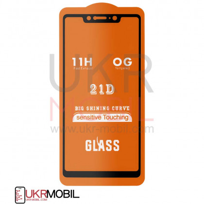 Защитное стекло Xiaomi Mi 8 SE, Full Glue 2.5D, Black - ukr-mobil.com