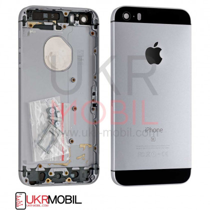 Корпус Apple iPhone 5SE, Original PRC, Space Gray - ukr-mobil.com