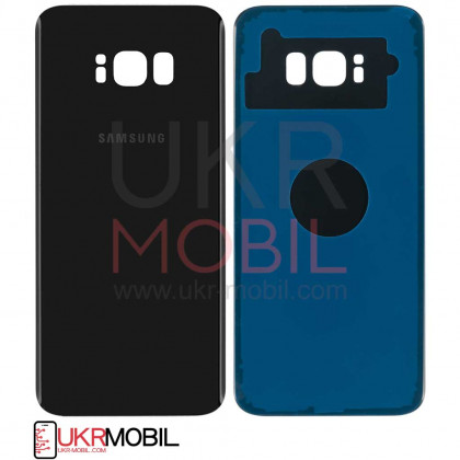 Задняя крышка Samsung G955 Galaxy S8 Plus, High Quality, Midnight Black - ukr-mobil.com