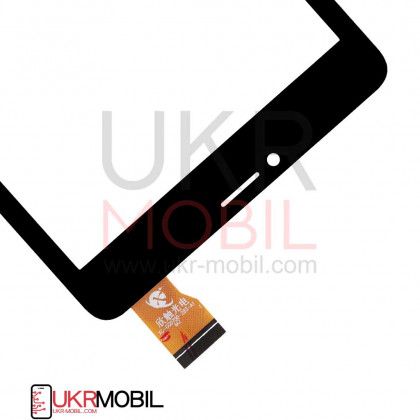 Сенсор (тачскрин) Nomi C070014 Corsa 4 3G, (p/n: XC-283-A1), Black, фото № 2 - ukr-mobil.com