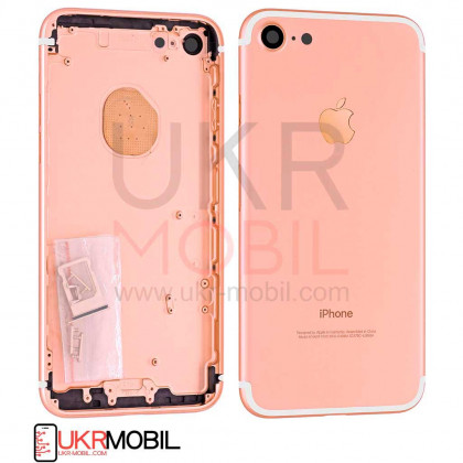 Корпус Apple iPhone 7, Original PRC, Rose Gold - ukr-mobil.com