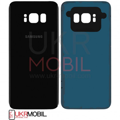 Задняя крышка Samsung G950 Galaxy S8, High Quality, Midnight Black - ukr-mobil.com