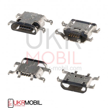 Коннектор зарядки Motorola XT1650 Moto X, XT1635-02 Moto Z Play - ukr-mobil.com
