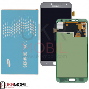 Дисплей Samsung J400, Galaxy J4 2018, GH97-21915C (SERVICE PACK ORIGINAL) с тачскрином Siver (Lavenda)