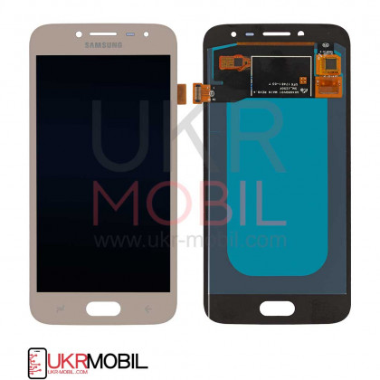 Дисплей Samsung J250 Galaxy J2 2018, с тачскрином, OLED, Gold - ukr-mobil.com