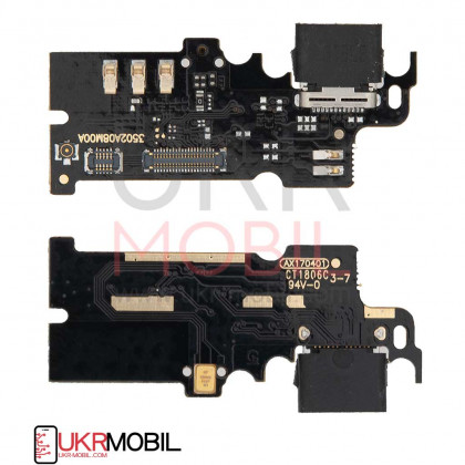 Шлейф Xiaomi Mi Mix, нижняя плата с разъемом зарядки, микрофоном - ukr-mobil.com