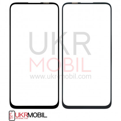 Стекло дисплея Huawei P40 Lite (JNY-LX1), Nova 5i (GLK-LX1), Nova 7i (JNY-LX2), Nova 6 SE, без контура камеры, Original, Black - ukr-mobil.com