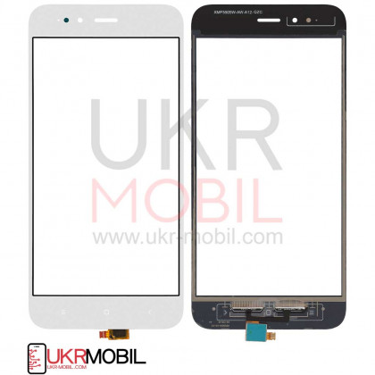 Сенсор (тачскрин) Xiaomi Mi A1, Original PRC, White - ukr-mobil.com