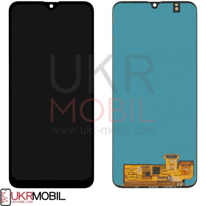 Дисплей Samsung A205 Galaxy A20 2019, с тачскрином, OLED, Black - ukr-mobil.com