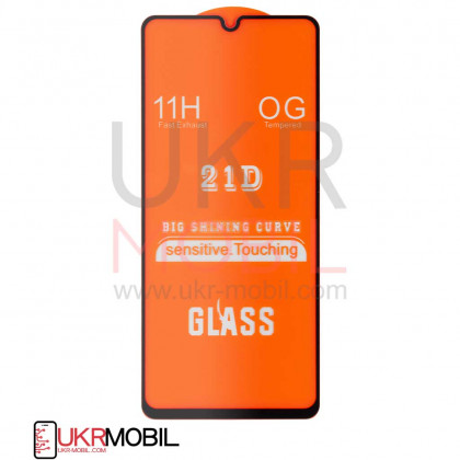 Защитное стекло Samsung M215 Galaxy M21, Full Glue 2.5D, Black - ukr-mobil.com