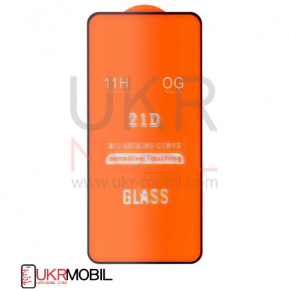 Защитное стекло Xiaomi Redmi Note 9, Redmi 10X 4G, Full Glue 2.5D, Black - ukr-mobil.com
