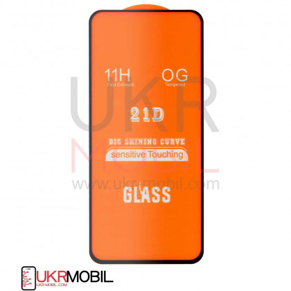 Защитное стекло Samsung A217 Galaxy A21s, Full Glue 2.5D, Black - ukr-mobil.com