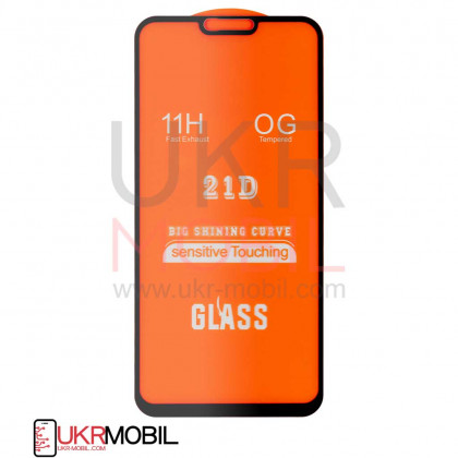 Защитное стекло Xiaomi Mi 8 Lite, Full Glue 2.5D, Black - ukr-mobil.com