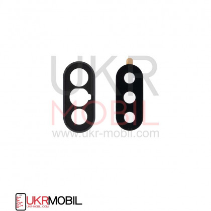 Стекло камеры Xiaomi Redmi Note 6 Pro, с рамкой, Black - ukr-mobil.com