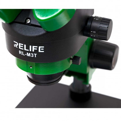 Микроскоп Relife RL M3T-B1 тринокулярный, c камерой (48 Mp, Full HD), с дисплеем (10 inch), фото № 5 - ukr-mobil.com