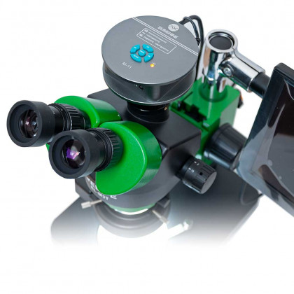 Микроскоп Relife RL M3T-B1 тринокулярный, c камерой (48 Mp, Full HD), с дисплеем (10 inch), фото № 8 - ukr-mobil.com