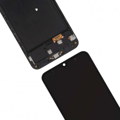 Дисплей Samsung A305 Galaxy A30 2019, с тачскрином, рамкой, OLED, Black, фото № 2 - ukr-mobil.com