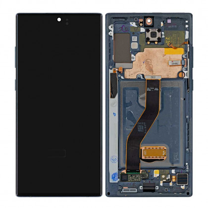 Дисплей Samsung N975 Galaxy Note 10 Plus, с тачскрином, рамкой, Original PRC, Black, фото № 1 - ukr-mobil.com