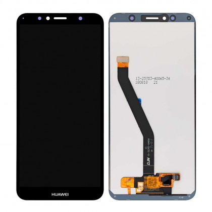 Дисплей Huawei Y6 2018 (ATU-L21), Y6 Prime 2018 (ATU-L31), Honor 7A Pro (AUM-L29), Honor 7C (AUM-L41), с тачскрином, Original PRC, Black - ukr-mobil.com