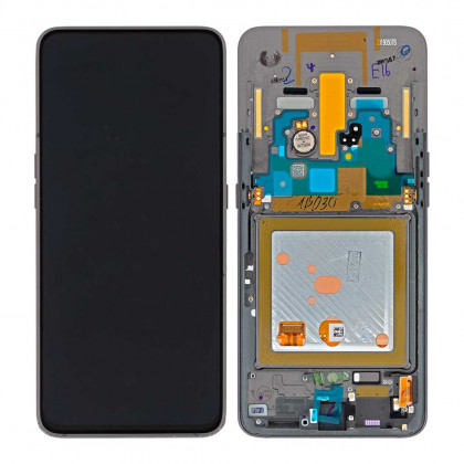 Дисплей Samsung A805 Galaxy A80, с тачскрином, рамкой, Original PRC, Black - ukr-mobil.com