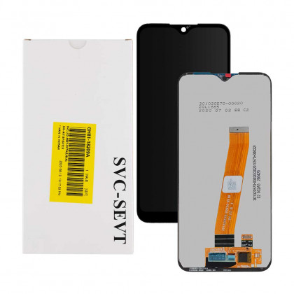 Дисплей Samsung A015 Galaxy A01, GH81-18209A, с тачскрином, узкий коннектор, Service Pack Original, Black - ukr-mobil.com