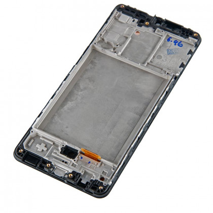 Дисплей Samsung A315 Galaxy A31, с тачскрином, с рамкой, Original, Black, фото № 2 - ukr-mobil.com