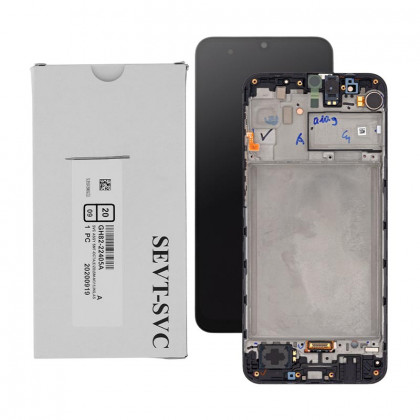 Дисплей Samsung M315 Galaxy M31, GH82-22405A, с тачскрином, рамкой, Service Pack Original, Black, фото № 1 - ukr-mobil.com