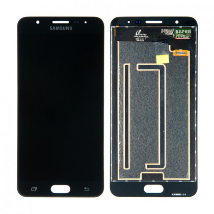 Дисплей Samsung G610 Galaxy J7 Prime, с тачскрином, Original PRC, Black