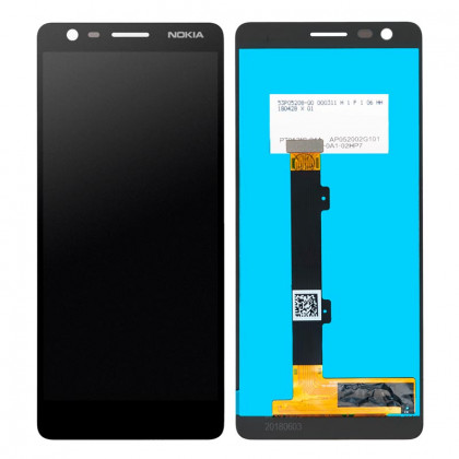 Дисплей Nokia 3.1 TA-1063, TA-1057, с тачскрином, High Quality, Black - ukr-mobil.com