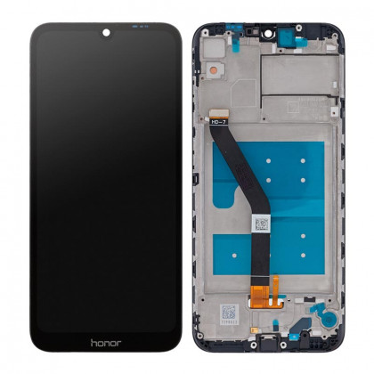 Дисплей Huawei Honor 8A (JAT-LX1, JAT-L29), 8A Pro, Y6 2019 (MRD-LX1), Y6 Prime 2019, Y6s 2019 (JAT-L41), с тачскрином, с рамкой, Original PRC, Black, фото № 1 - ukr-mobil.com