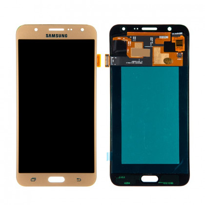 Дисплей Samsung J700 Galaxy J7, с тачскрином, OLED, Gold - ukr-mobil.com