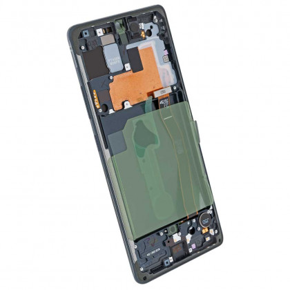 Дисплей Samsung G770 Galaxy S10 Lite, с тачскрином, рамкой, Original, Black, фото № 2 - ukr-mobil.com