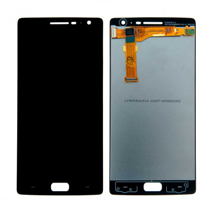 Дисплей OnePlus Two (А0002), с тачскрином, Black - ukr-mobil.com