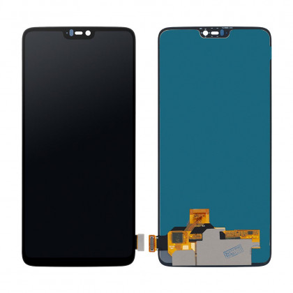 Дисплей OnePlus 6, с тачскрином, OLED, Black, фото № 1 - ukr-mobil.com