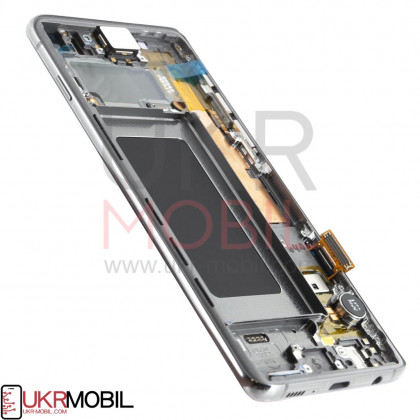 Дисплей Samsung G973 Galaxy S10, с тачскрином, с рамкой, Original PRC, Black, фото № 2 - ukr-mobil.com