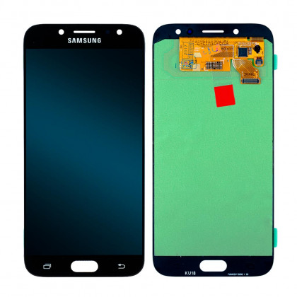 Дисплей Samsung J730 Galaxy J7 2017, с тачскрином, OLED, Black - ukr-mobil.com