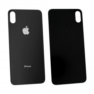 Задняя крышка Apple iPhone XS Max, большой вырез под камеру, Black