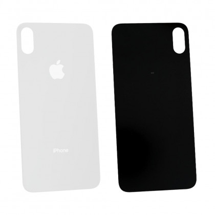Задняя крышка Apple iPhone XS Max, большой вырез под камеру, White - ukr-mobil.com