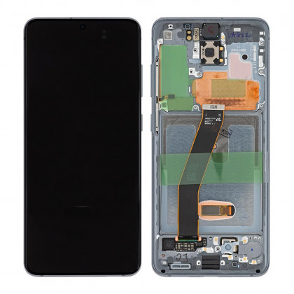 Дисплей Samsung G980 Galaxy S20, с тачскрином, рамкой, Original PRC, Black, фото № 1 - ukr-mobil.com