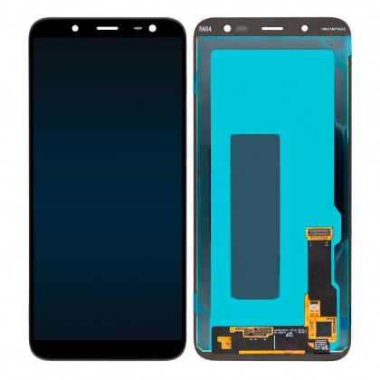 Дисплей Samsung J600 Galaxy J6 2018, с тачскрином, OLED, Black - ukr-mobil.com