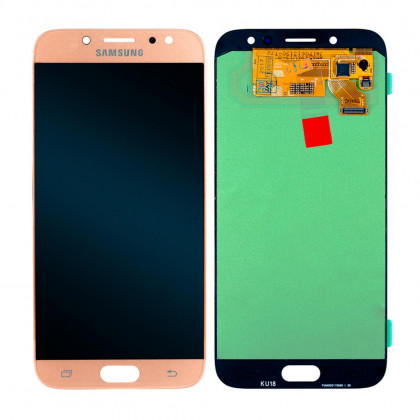 Дисплей Samsung J730 Galaxy J7 2017, с тачскрином, OLED, Gold - ukr-mobil.com