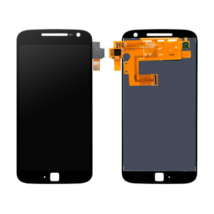 Дисплей Motorola XT1641 Moto G4 Plus, XT1642 Moto G4 Plus, XT1644 Moto G4 Plus с тачскрином, Black - ukr-mobil.com