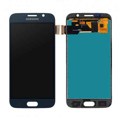 Дисплей Samsung G920 Galaxy S6, с тачскрином, INCELL, Blue - ukr-mobil.com