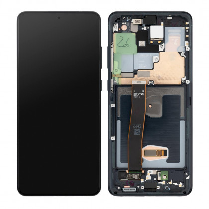 Дисплей Samsung G988 Galaxy S20 Ultra, с тачскрином, рамкой, Original, Black - ukr-mobil.com