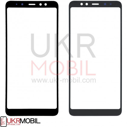 Стекло дисплея Samsung A730 Galaxy A8 Plus 2018, Black - ukr-mobil.com