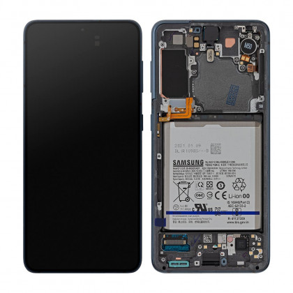 Дисплей Samsung G991 Galaxy S21, с тачскрином, рамкой, Original, Phantom Grey, фото № 1 - ukr-mobil.com